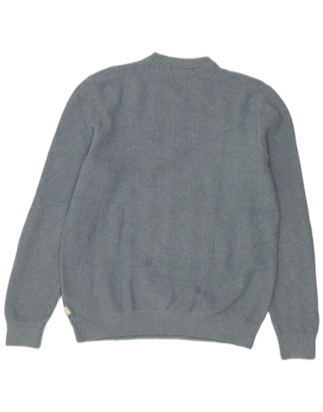 Marks & Spencer Pull col rond homme bleu moyen polyester