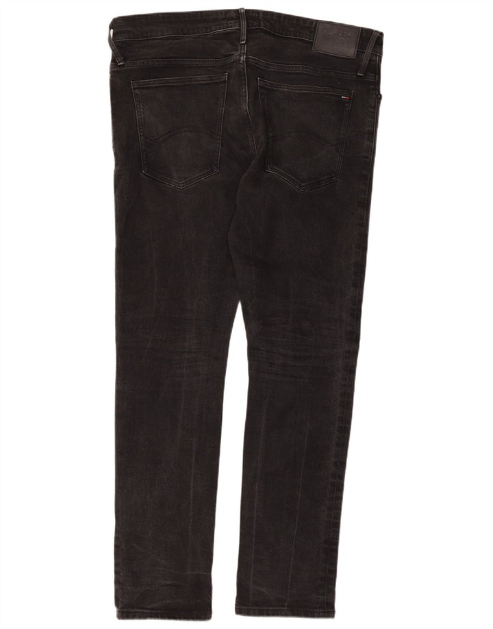 TOMMY HILFIGER Jean Skinny Homme W38 L32 Noir Coton