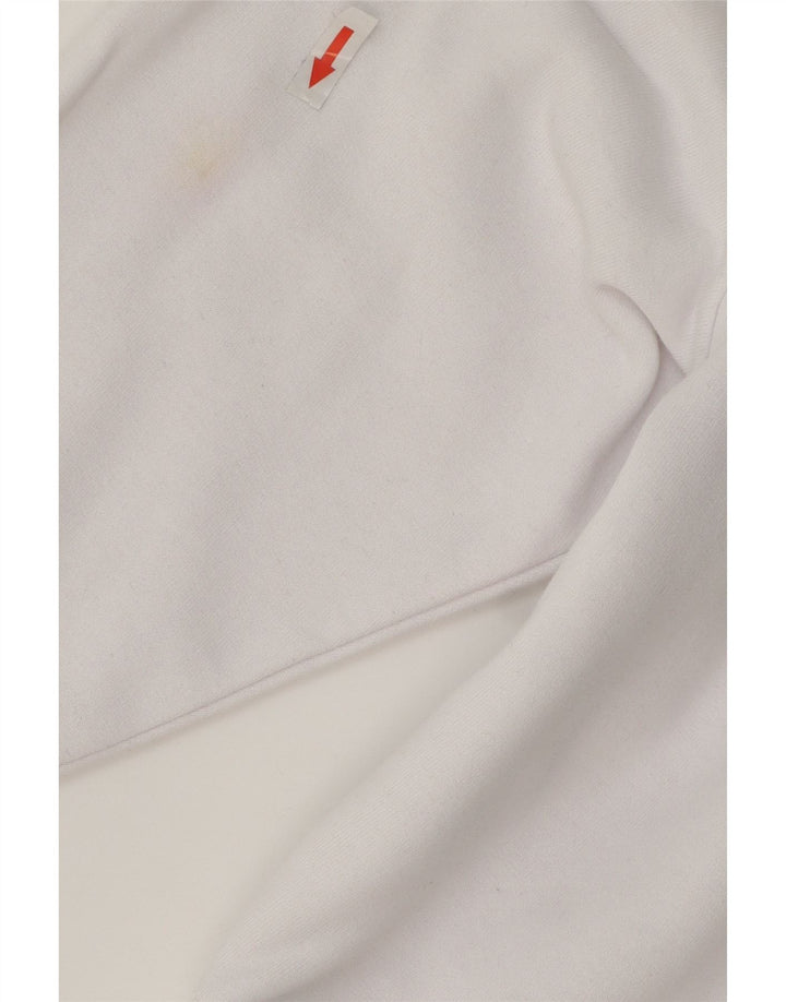 Tommy Hilfiger Sweat-shirt graphique pour femme UK 14 Blanc moyen