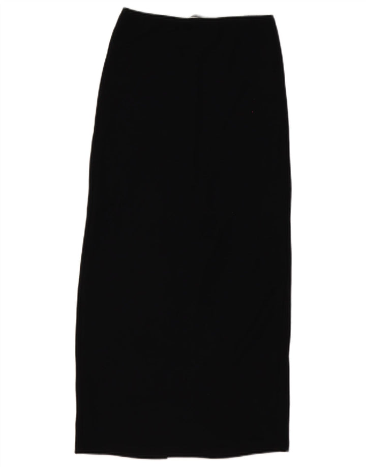 Zara Femme Jupe Midi Petite W28 Noir