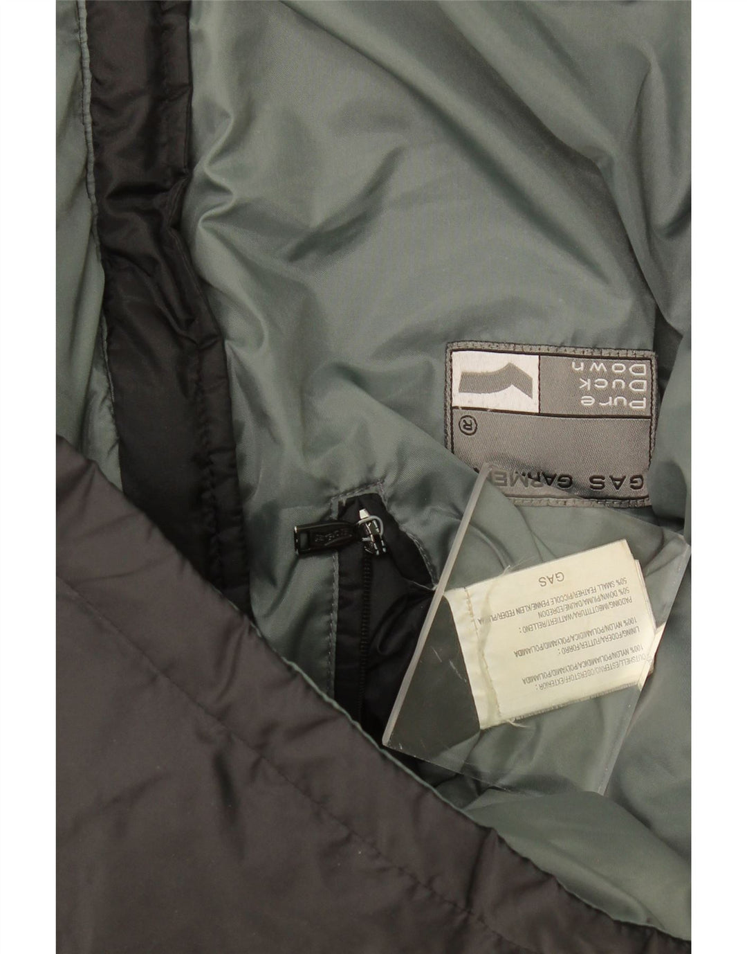 Gas Gilet rembourré pour homme UK 40 Large Noir Polyamide