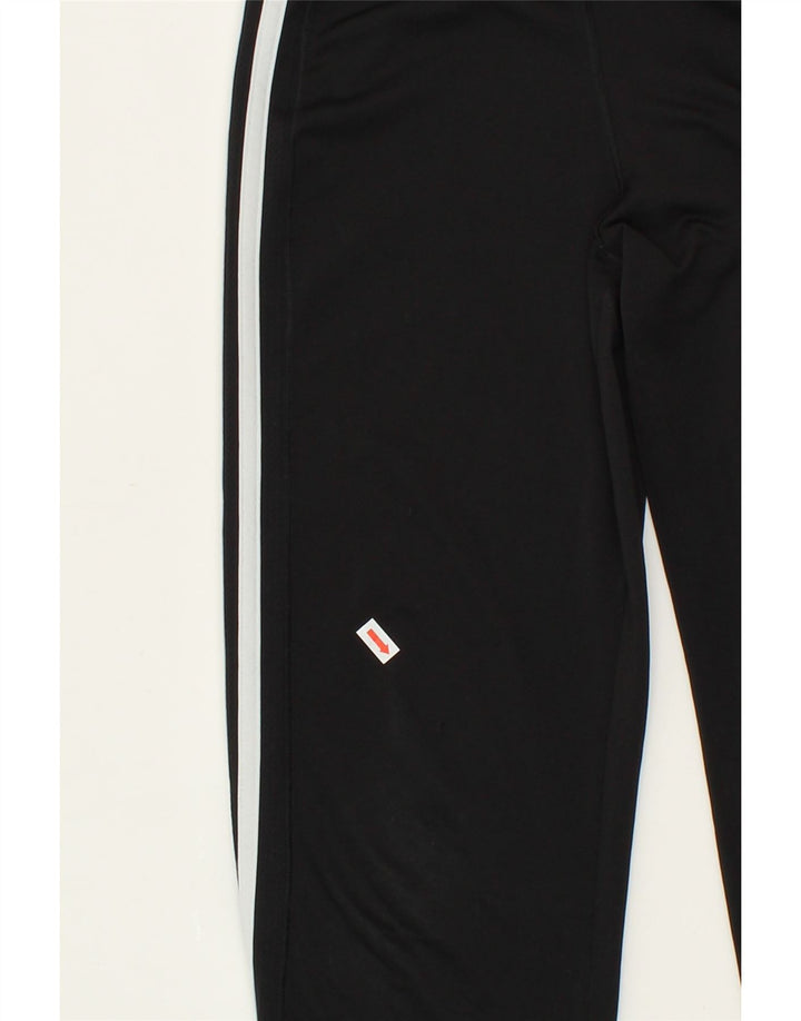 ADIDAS Girls Climacool Tracksuit Trousers 9-10 Years Black Polyester Vintage Adidas and Second-Hand Adidas from Messina Hembry 