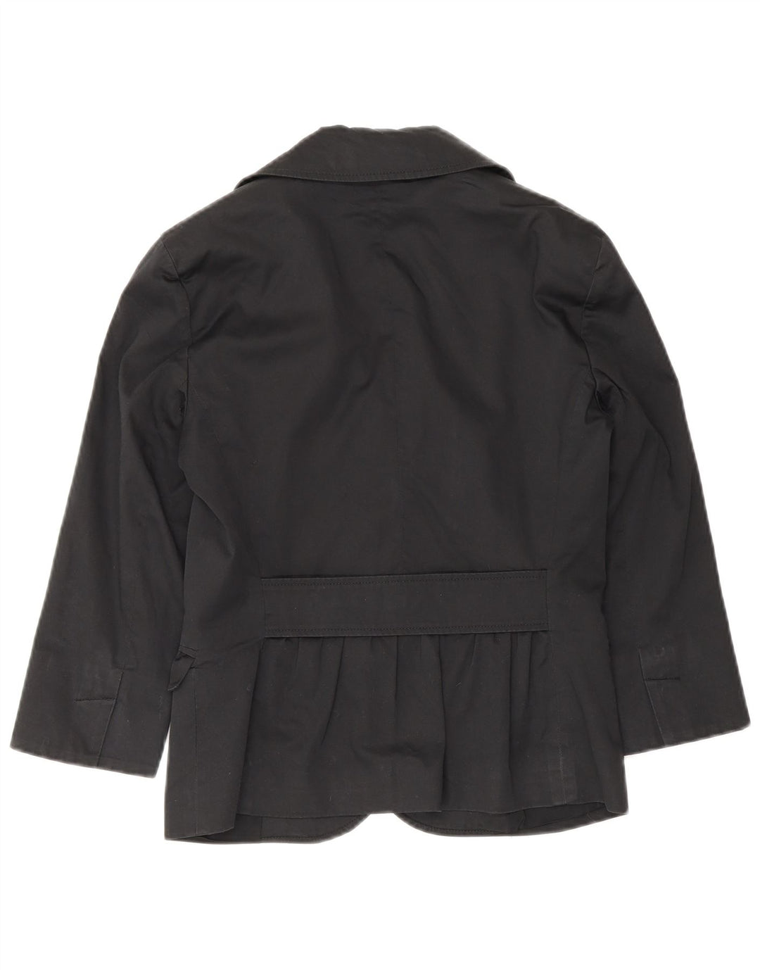 Max & Co. Veste blazer à 3 boutons et manches 3/4 pour femme UK 6 XS en coton noir