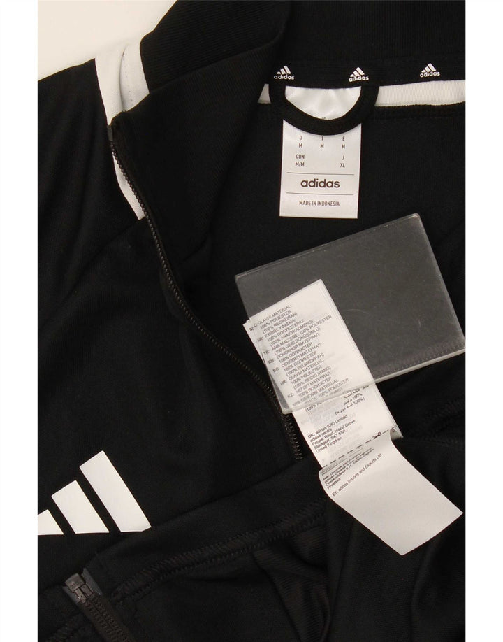 Adidas Hommes Aeroready Survêtement Top Veste Moyen Noir Polyester