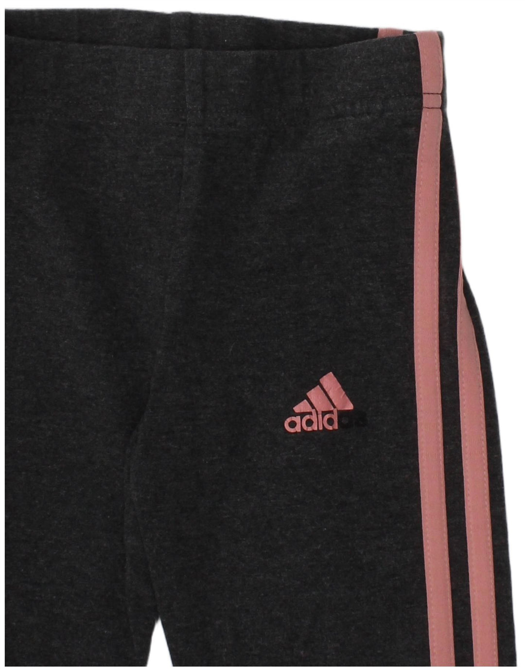 Adidas Leggings Fille 5-6 ans Gris Coton