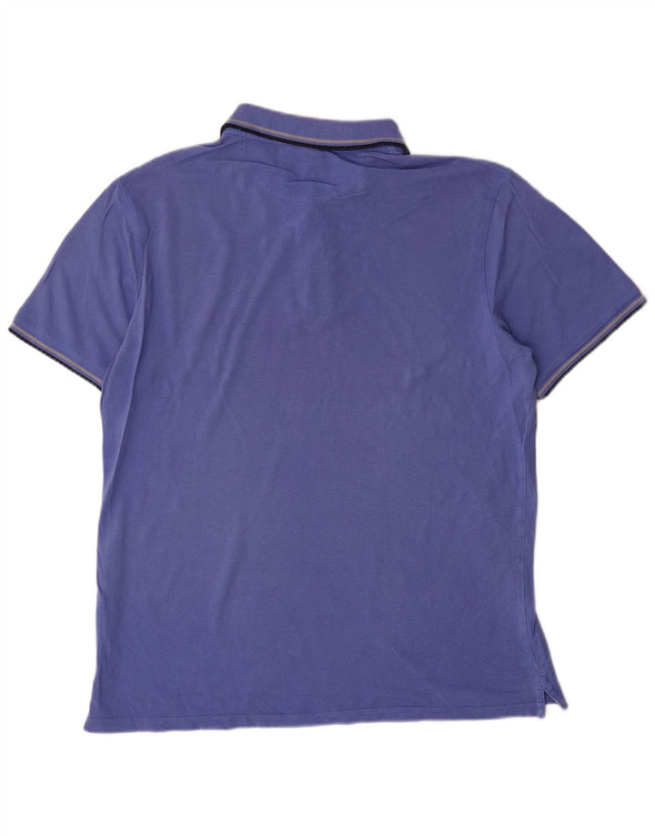 Champion Polo Homme Grand Bleu Coton