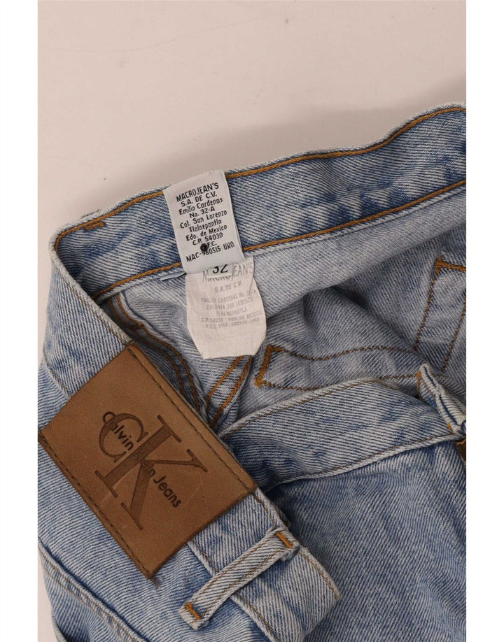 Calvin Klein Jean droit homme W32 L32 bleu coton