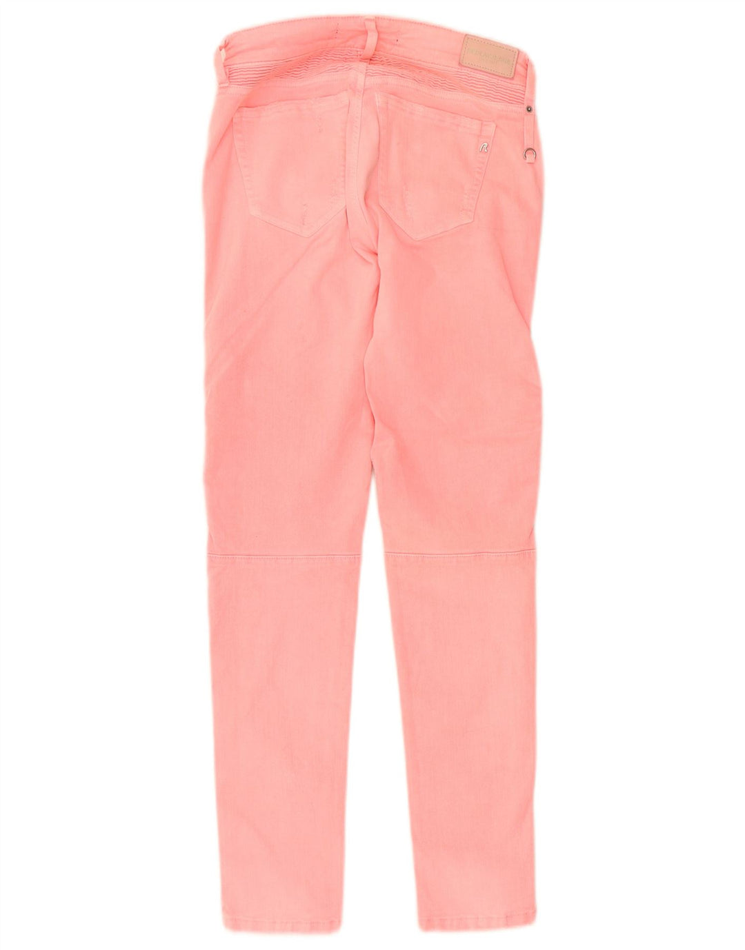 REPLAY Jean Skinny Effet Déchiré W24 L28 Rose Coton Femme