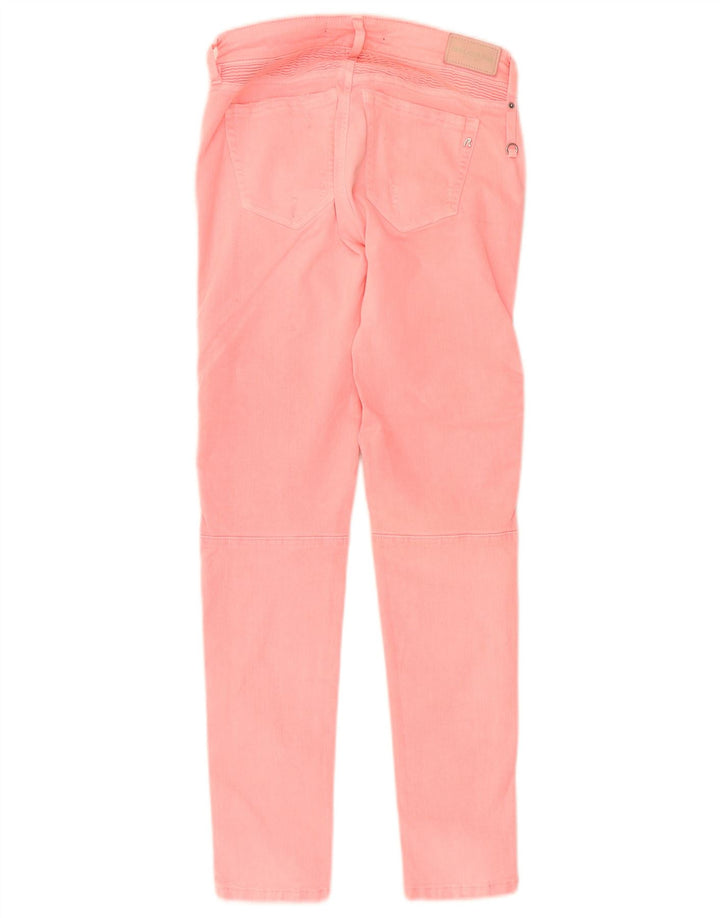 REPLAY Jean Skinny Effet Déchiré W24 L28 Rose Coton Femme