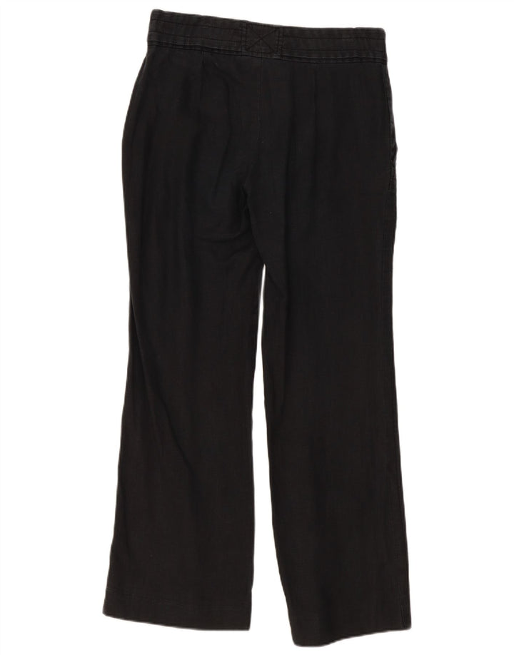 Zara Pantalon décontracté bootcut pour femme Petit W26 L30 Noir