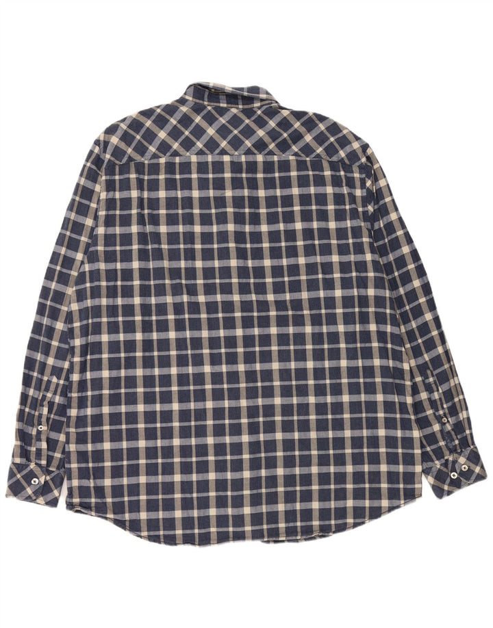 JOULES Chemise Homme 2XL Bleu Marine Carreaux Coton