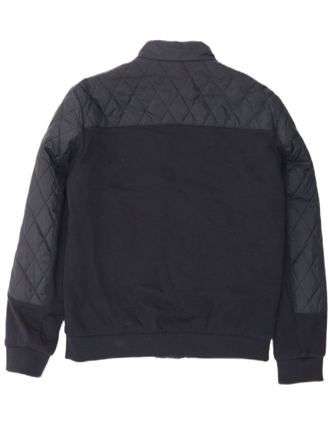 Zara Veste matelassée pour homme UK 42 XL Bleu marine Polyester