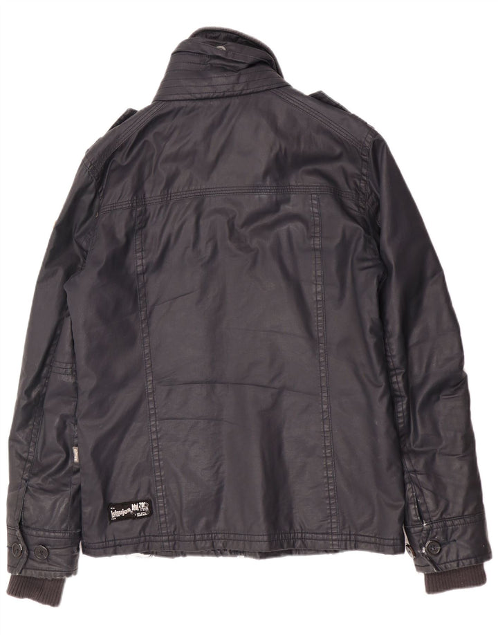 KHUJO Veste utilitaire pour homme UK 36 Small Bleu marine