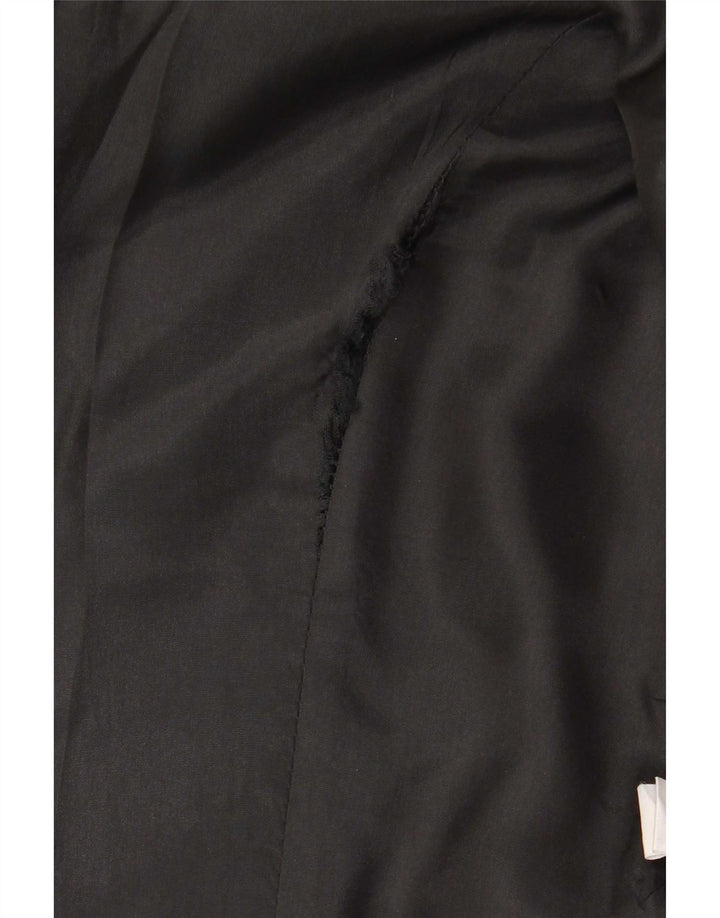 Hobbs Veste blazer à 1 bouton pour femme UK 10 Petit lin noir