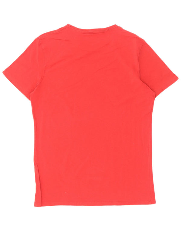 PEPE Jeans T-Shirt Graphique Coupe Slim Homme Grand Rouge
