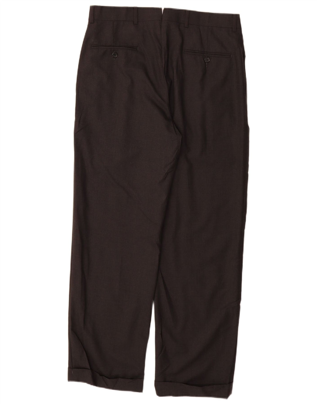 BROOKS BROTHERS Pantalon de Costume Madison Pegged Homme W33 L30 Gris Laine