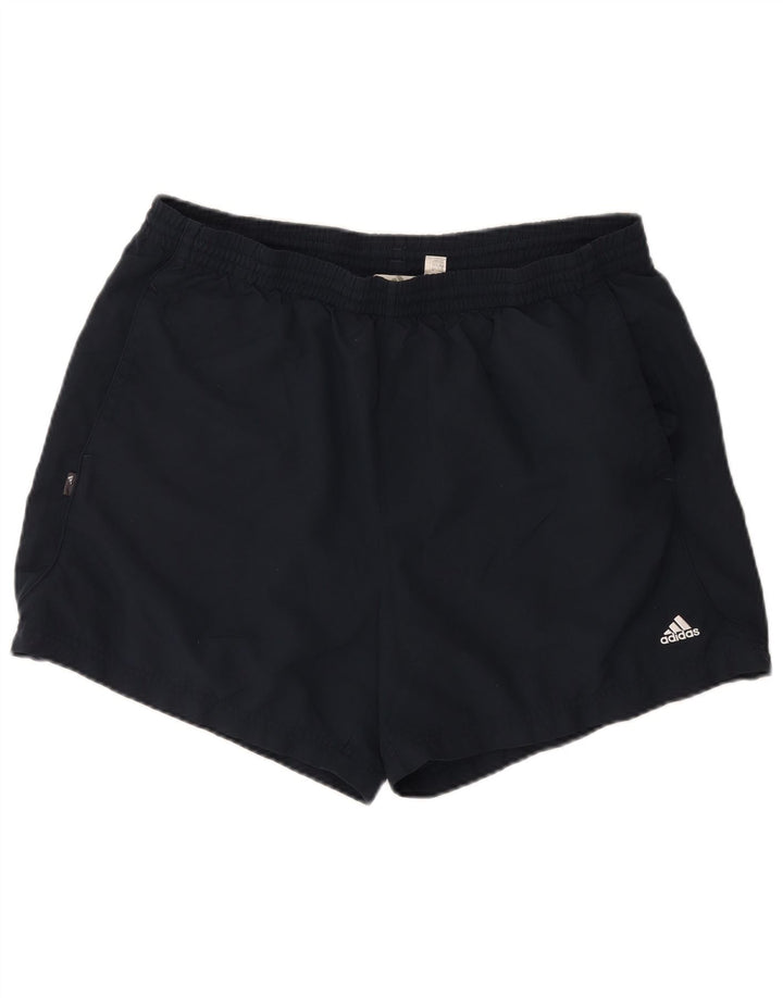 ADIDAS Short de Sport Homme XL Bleu Marine Polyester