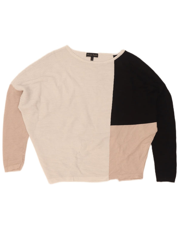 Phase Eight Pull col bateau pour femme UK 10 Small Multicolore