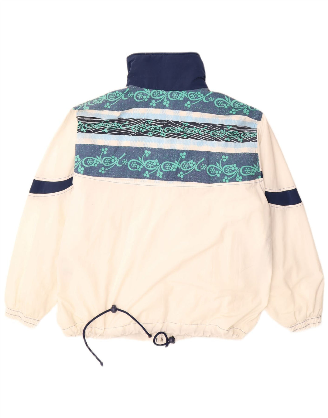 Lotto Veste coupe-vent surdimensionnée pour femme UK 16 Large Blanc Colorblock