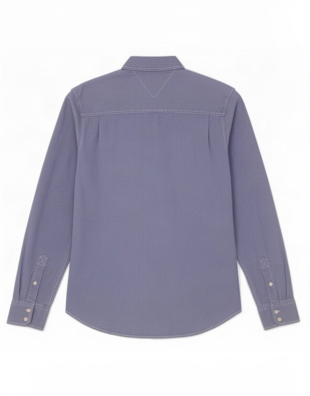 Tommy Hilfiger Chemise Homme XL Bleu Vichy Coton