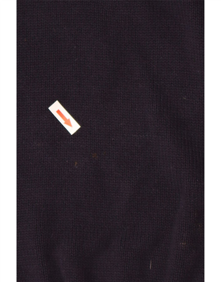 Marks & Spencer Pull Col Ras du Cou Homme Bleu Marine Moyen