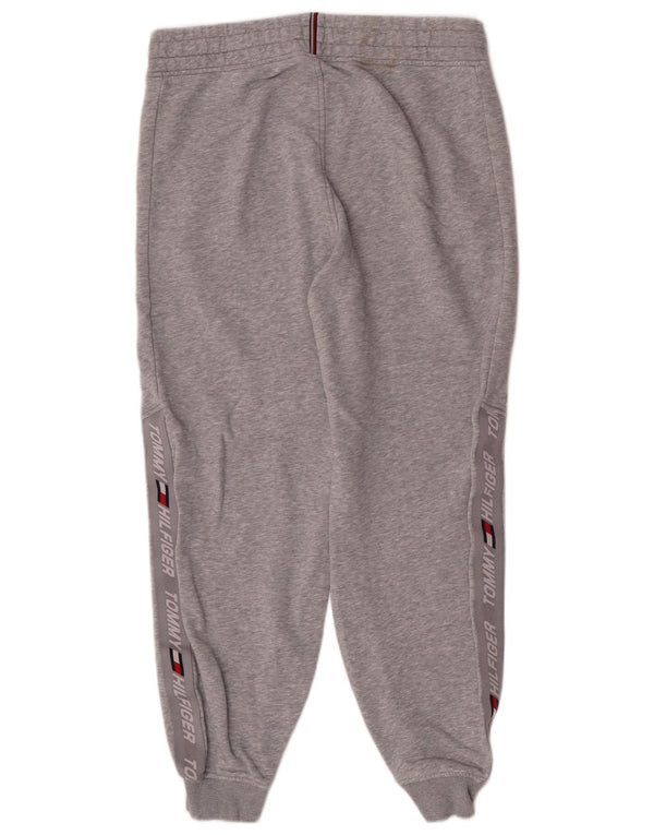 Tommy Hilfiger Pantalon de survêtement graphique pour homme, petit, gris, sport