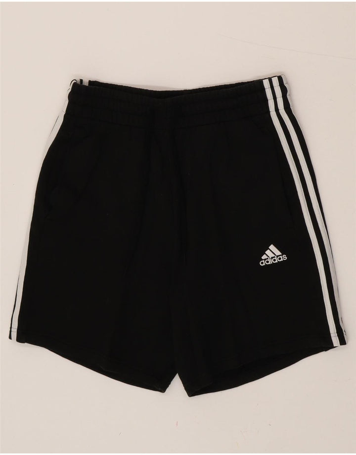 Adidas Short de sport pour homme en coton noir moyen