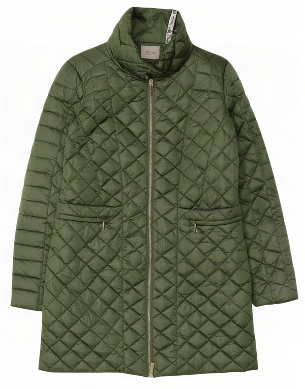 Marella Manteau rembourré pour femme UK 10 Petit Vert
