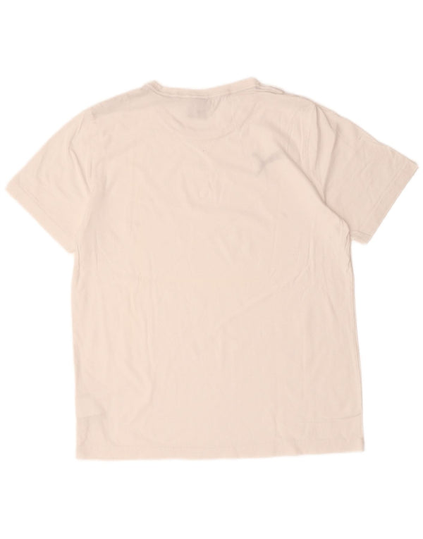 Puma T-Shirt Homme Blanc Large Coton