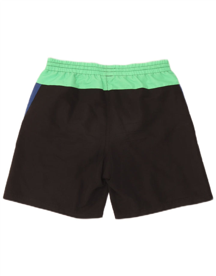Kappa Short de Bain Homme Noir Moyen Polyester Colorblock