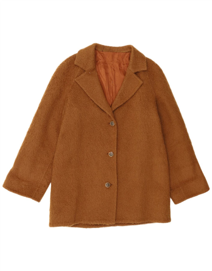 Manteau Femme Vintage IT 48 XL Marron