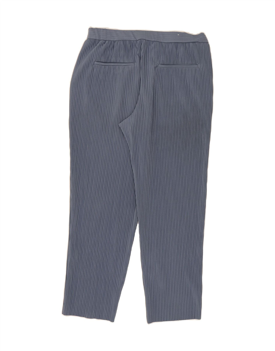 ZARA Womens Straight Chino Trousers Medium W31 L28 Blue Vintage Zara and Second-Hand Zara from Messina Hembry 