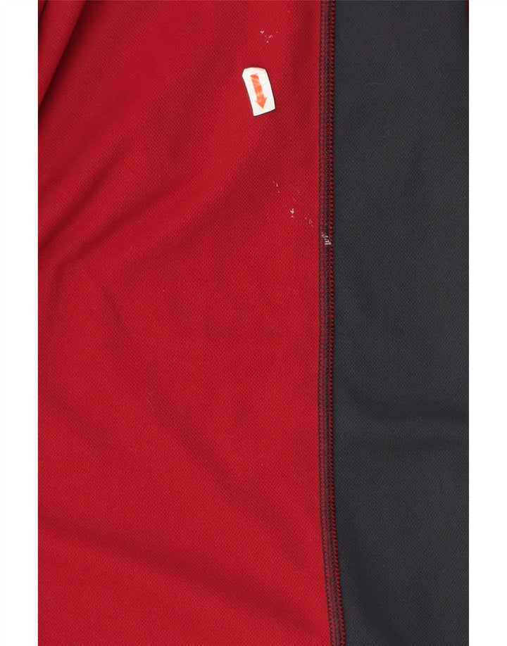 Berghaus Haut de Survêtement Zip Neck Homme Rouge Colorblock