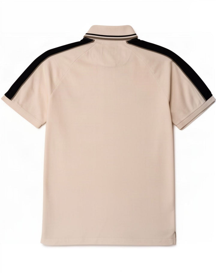 Champion Polo Homme Large Blanc Colorblock