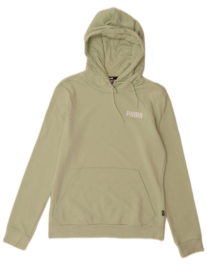 PUMA Pull à capuche pour femme UK 10 Small Vert