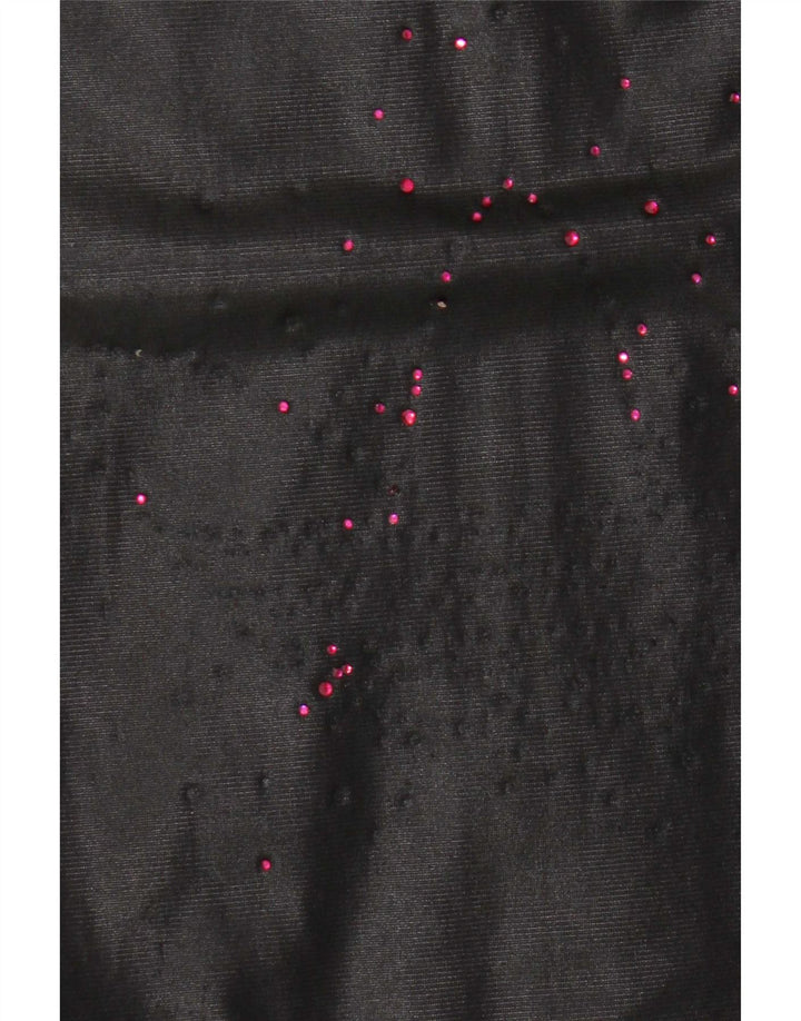 Adidas Veste de survêtement à capuche pour femme EU 36 Petit Noir Polyester