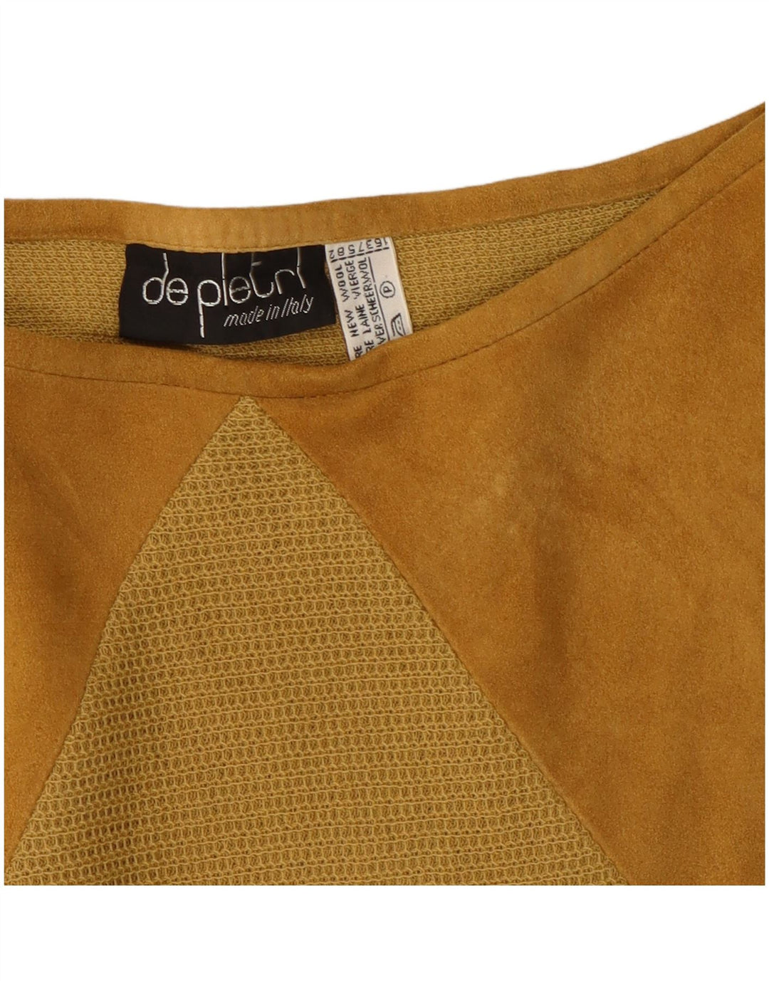 De Pletrl Pull col bateau en daim pour homme Beige moyen Argyle/Diamant