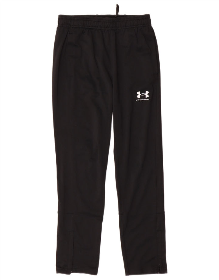 Under Armour Pantalon de Survêtement Garçon 9-10 ans Noir Moyen Polyester