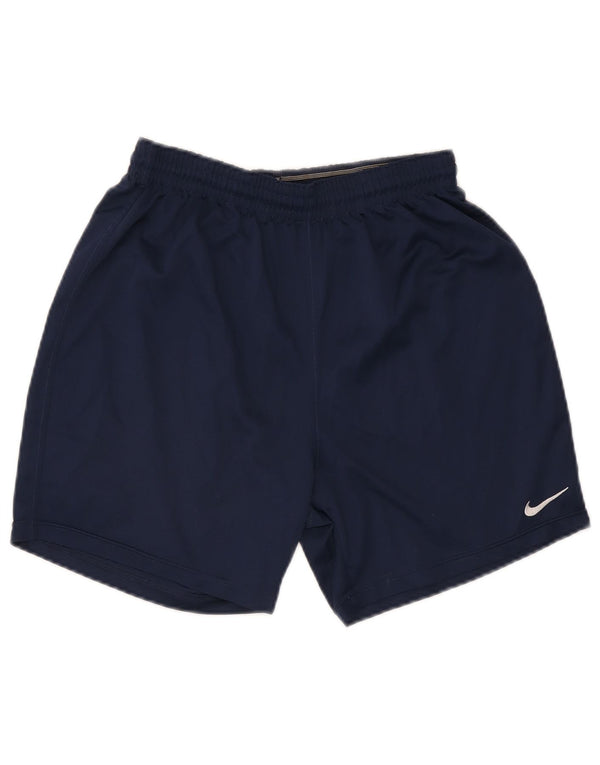 Nike Short de sport pour homme Bleu marine moyen Polyester