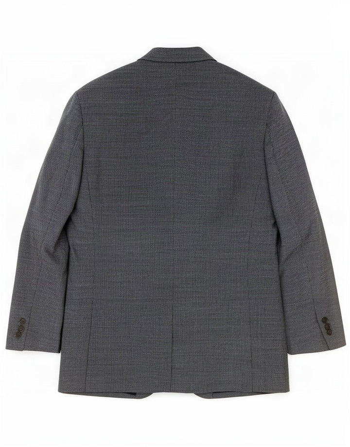 Ralph Lauren Veste blazer à 2 boutons pour homme, coupe régulière, UK 40, grande soie bleue