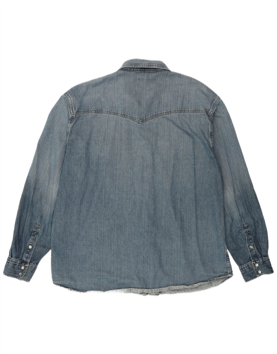 WRANGLER Chemise en Jean Homme 2XL Bleu Coton