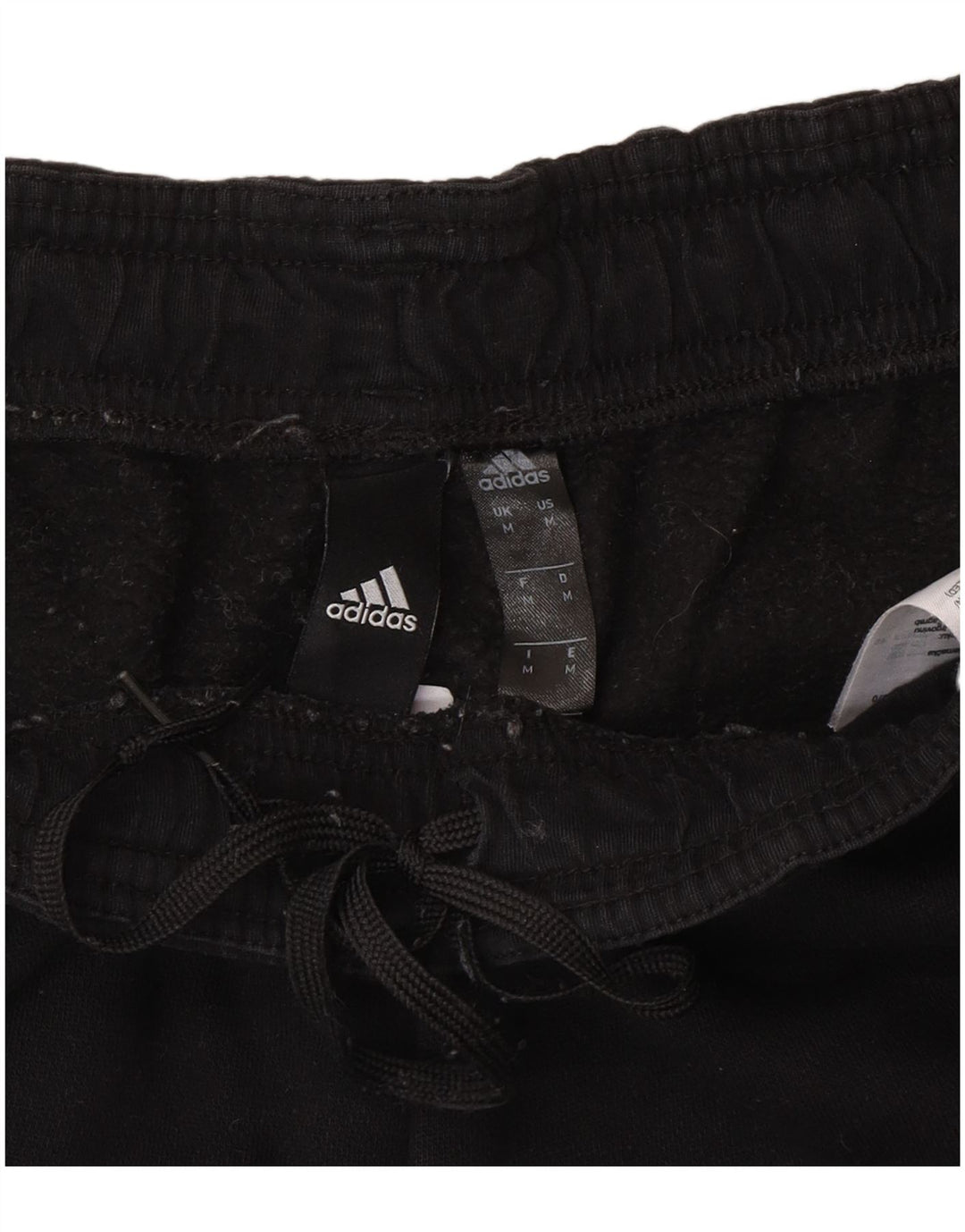 Adidas Pantalon de survêtement pour homme en coton noir moyen