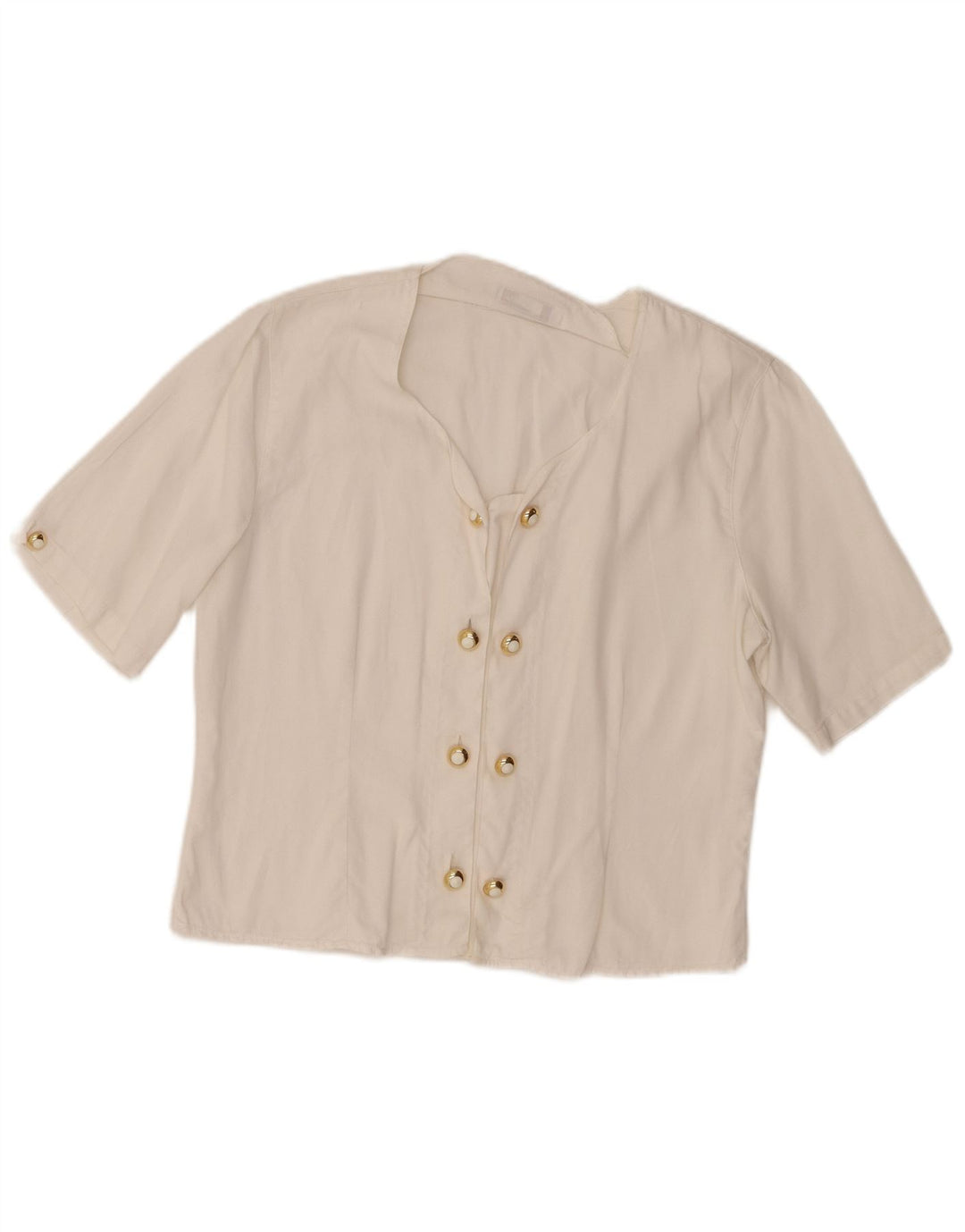 Enara Camice Chemisier croisé pour femme UK 16 Large Blanc