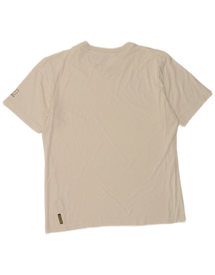 Armani Jeans T-Shirt Homme Haut Large Blanc
