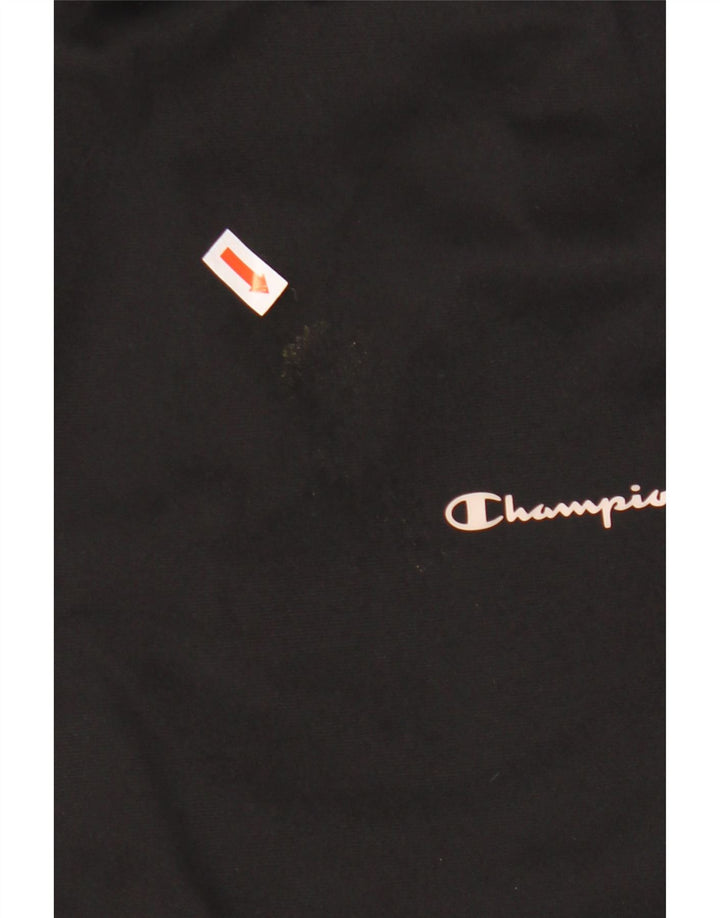 Champion Pantalon De Survêtement Graphique Homme Noir Moyen Polyester