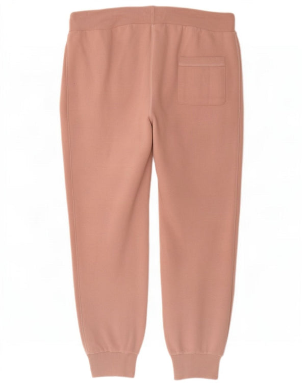 Superdry Pantalon De Survêtement Joggers UK 16 Large Rose Coton Femme