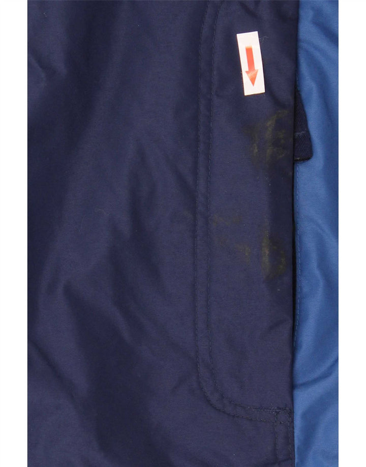 Columbia Veste de ski surdimensionnée pour femme UK 10 Small Bleu marine Colourblock