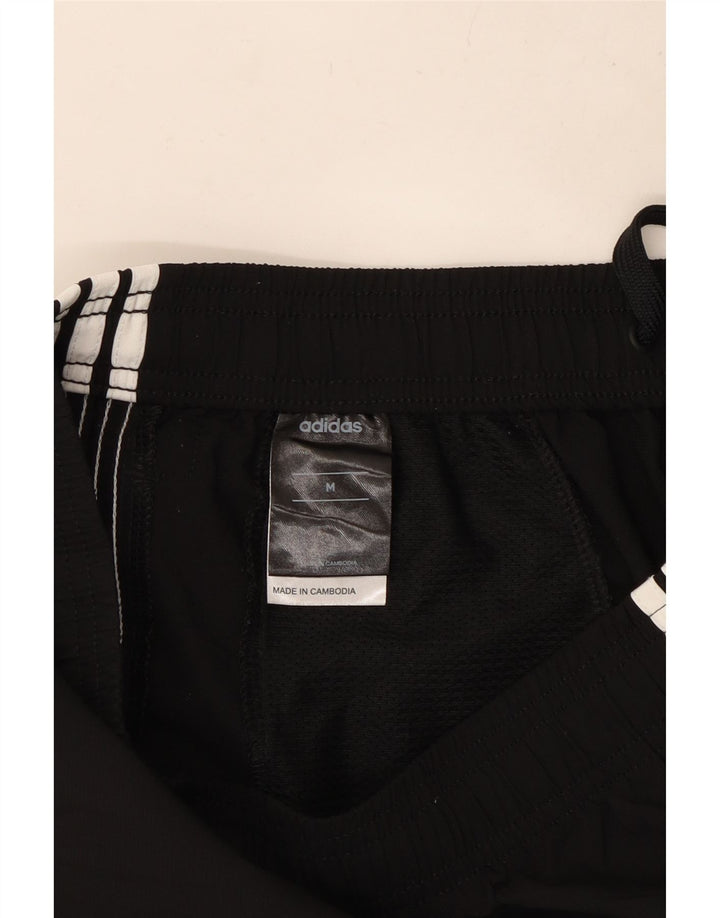 Adidas Short de sport pour homme en polyester noir moyen