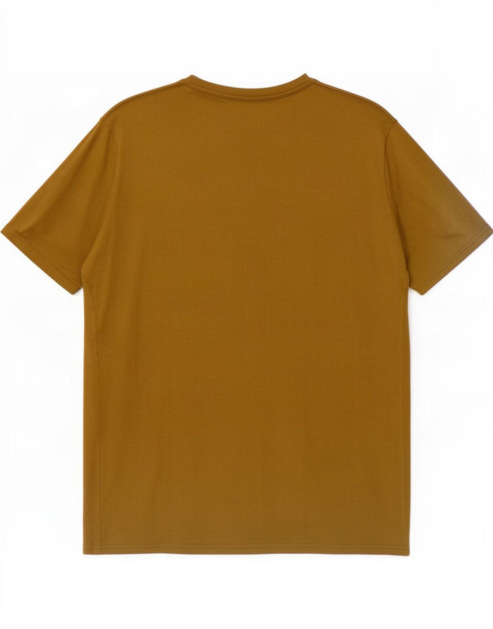 Diesel T-Shirt Graphique Homme Grand Coton Marron