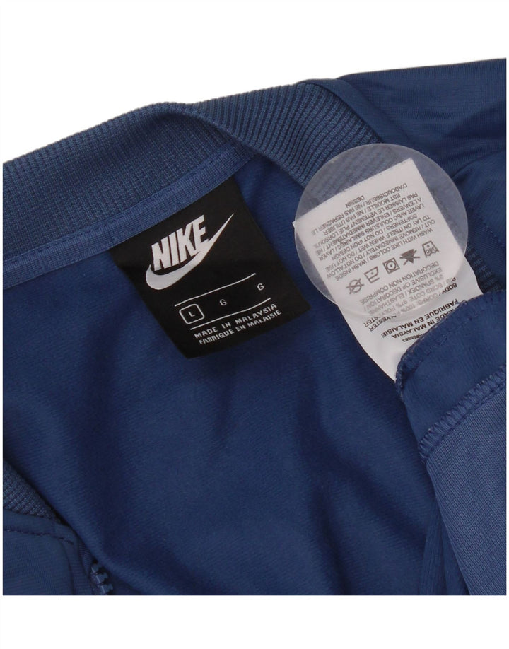 Veste de survêtement Nike Graphic pour garçon, 12-13 ans, grand, bleu, colour block